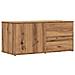 Mobile Porta Tv Rovere Artigianale 80x34x35,5 Cm Truciolato - Foto miniatura 1