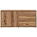 Mobile Porta Tv Rovere Artigianale 80x34x35,5 Cm Truciolato - Foto miniatura 5