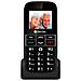 BAS-18600L cellulare 4,5 cm (1.77") Nero Telefono per anziani - Foto miniatura 1