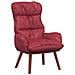 Poltrona Rilassante Wine Red in Pelle Sintetica - Foto miniatura 1