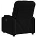 Poltrona Elettrica Reclinabile Nera in Tessuto - Foto miniatura 5
