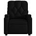 Poltrona Elettrica Reclinabile Nera in Tessuto - Foto miniatura 9