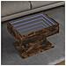 Tavolino Salotto con LED Rovere Fumo 70x50x45 cm Multistrato - Foto miniatura 2