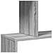 Libreria 4 Ripiani Grigio Sonoma 70x24x129 cm in Truciolato - Foto miniatura 9