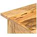 Tavolino Di Servizio 43x43x40 Cm Legno Massello Di Mango - Foto miniatura 4