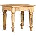 Tavolino Di Servizio 43x43x40 Cm Legno Massello Di Mango - Foto miniatura 6