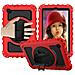 Custodia Per Samsung Galaxy Tab 10.4"" Supporto E Tracolla Rosso - Foto miniatura 1