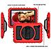 Custodia Per Samsung Galaxy Tab 10.4"" Supporto E Tracolla Rosso - Foto miniatura 4
