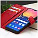 Custodia A Portafoglio Per Galaxy A20e Con Funzione Di Supporto E Linguetta Magnetica, Rosso - Foto miniatura 3