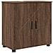 Mobile da Bagno con lo scaffale Rovere marrone 61 x 35 x 64 cm - Foto miniatura 1