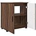 Mobile da Bagno con lo scaffale Rovere marrone 61 x 35 x 64 cm - Foto miniatura 5