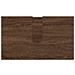 Set di mobili per il bagno 3 pcs Rovere marrone 61 x 35 x 64 cm - Foto miniatura 8