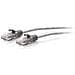 Cavo patch di rete Ethernet sottile Cat6a antigroviglio, non schermato (UTP) da 0,6 m - Grigio - Foto miniatura 1