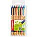 pointball - Penna a Sfera Ecosostenibile - CO2 neutral - Astuccio da 6 - Colori assortiti - Foto miniatura 1