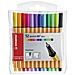 point 88 Mini - Fineliner - Astuccio da 12 - Colori assortiti - Foto miniatura 1