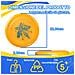 Frisbee Confezione da 2 Dischi Volanti, 22,86 cm per Bambini dai 5 Anni in su, 70 g - Foto miniatura 3
