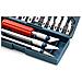 Set Di Scalpelli Con 3 Manici E 13 Lame - Precisione E Versatilità | Dimensioni Manico: 10,4/9,3/9 Cm | Ideale Per Modellismo E Laboratori - Foto miniatura 2