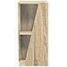 Mensola laterale Rovere Sonoma 33 x 32 x 70,5 cm - Foto miniatura 5
