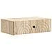 Tavolino da Parete Laterale Rovere Sonoma 59 x 34,5 x 17 cm - Foto miniatura 1