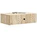 Tavolino da Parete Laterale Rovere Sonoma 59 x 34,5 x 17 cm - Foto miniatura 2