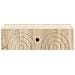 Tavolino da Parete Laterale Rovere Sonoma 59 x 34,5 x 17 cm - Foto miniatura 4