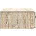 Tavolino da Parete Laterale Rovere Sonoma 59 x 34,5 x 17 cm - Foto miniatura 5