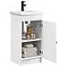 Mobile da bagno con lavabo Bianco 42 x 40 x 84,5 cm - Foto miniatura 3
