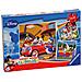 Puzzle Mickey Mouse Tutti Amano Topolino 3 x 49 pz 37 x 6 x 27 cm 09247 - Foto miniatura 1