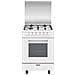 Cucina Elettrica A554MX6 4 Fuochi Gas Forno Elettrico Classe A Dimensioni 53x50 Colore Bianco Serie Alpha - Foto miniatura 6