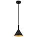 Faro 64160 - Pam-p Led Lampada Sospensione Nera E Oro - Foto miniatura 2