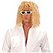 Parrucca Bionda Riccia Media Lunghezza Taglia Unica - Foto miniatura 1