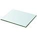 Lastra In Vetro Bianco 20x25 Cm - Foto miniatura 1