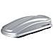 Box Da Tetto Baule Portatutto 630l Argento Lucido Abs - Foto miniatura 2