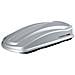 Box Da Tetto Baule Portatutto 630l Argento Lucido Abs - Foto miniatura 4