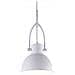 Lampadario Moderno Hestia Ppl025w Metallo Bianco Stile Faretto 120 Cm 40 Wat - Foto miniatura 1