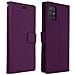 Custodia Samsung Galaxy A51 Portafoglio Supporto Video Cover Soft Touch Viola - Foto miniatura 1