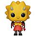 Funko Pop Figura In Vinile: Animazione: Simpsons Lisa Come Devil Collezione Multicolore 39721 - Foto miniatura 1