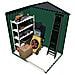 Casetta Metallica Milton 2 M² Porta Scorrevole Verde - Foto miniatura 3