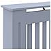 Copertura per Radiatore Antracite 172x19x81,5 cm in MDF - Foto miniatura 5