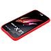 Custodia Compatibile Con Lg X Screen In Frost Rosso - Coperchio Protettivo In Silicone Tpu Flessibile - Foto miniatura 2