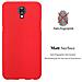 Custodia Compatibile Con Lg X Screen In Frost Rosso - Coperchio Protettivo In Silicone Tpu Flessibile - Foto miniatura 3