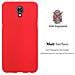 Custodia Compatibile Con Lg X Screen In Frost Rosso - Coperchio Protettivo In Silicone Tpu Flessibile - Foto miniatura 5