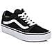 Pelle Vans Old Skool Sneaker Unisex Adulto, Nero (nero / Bianco), 47 - Foto miniatura 3
