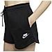 Shorts Da Donna Essential French Terry Nero Taglia M Codice Cj2158-010 - Foto miniatura 4