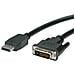 DisplayPort Cable, DP-DVI (24+1) , LSOH, M / M 5 m - Foto miniatura 1