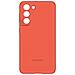 Cover Samsung Galaxy S21 Fe Soft-touch Originale Silicone Cover Rosso Chiaro - Foto miniatura 2