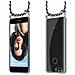 Catena Di Telefoni Cellulari Compatibile Con Huawei Nova 2 In Blu Scuro Giallo - Coperchio Protettivo In Silicone Con Anelli D'argento, Cinturino In Corda E Custodia Staccabile - Foto miniatura 8