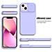 Custodia Tpu Silicone Slide Cover Case Per Apple Iphone X - Xs Lilla - Foto miniatura 5