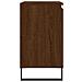 Armadietto Bagno Rovere Marrone 58x33x60cm In Legno Multistrato - Foto miniatura 10