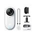 Fotocamera Sportiva d'Azione 2K Ultra HD Wi-Fi Ram Installata 64GB Peso 35 g Colore Bianco - Foto miniatura 3